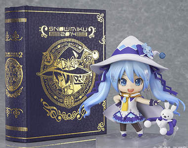 黏土人《魔法少女雪初音》魔法書台座 荷包君撐住啊QAQ 黏土人《魔法少女雪初音》魔法書台座 荷包君撐住啊QAQ