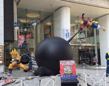 《J群星勝利對決》塊陶啊!悟空跟魯夫在澀谷街頭打起來啦-- 《J群星勝利對決》塊陶啊!悟空跟魯夫在澀谷街頭打起來啦--