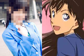 毛利蘭超難Cosplay?來看Coser《阿卡》來個神還原 毛利蘭超難Cosplay?來看Coser《阿卡》來個神還原