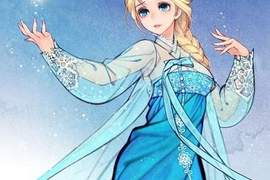超唯美《韓版冰雪奇緣》就算衣服韓化也毫無違和感 超唯美《韓版冰雪奇緣》就算衣服韓化也毫無違和感