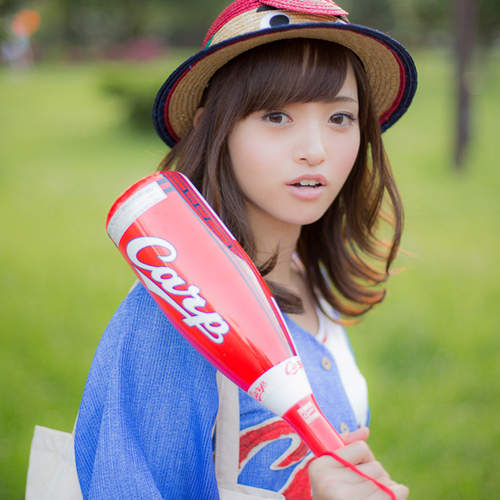 正妹球迷寫真集《CARP女子》雙馬尾正妹也一起加入應援 正妹球迷寫真集《CARP女子》雙馬尾正妹也一起加入應援