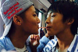 《男男版Pocky Game》看得姐姐臉紅心跳謝謝招待♥ 《男男版Pocky Game》看得姐姐臉紅心跳謝謝招待♥