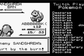 《Twitch Plays Pokemon》幾萬人用聊天室玩神奇寶貝...何時才能破關? 《Twitch Plays Pokemon》幾萬人用聊天室玩神奇寶貝...何時才能破關?