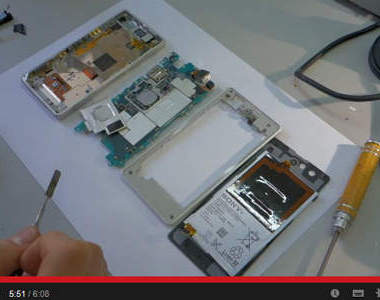 網友Xperia Z1 Compact簡易分屍拆解 新鮮出爐www 網友Xperia Z1 Compact簡易分屍拆解 新鮮出爐www