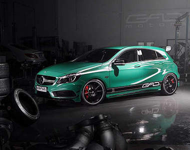 GAD Motors改造《賓士A45 AMG》馬力上看430匹 GAD Motors改造《賓士A45 AMG》馬力上看430匹