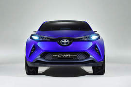 跨界新概念《Toyota C-HR Concept》巴黎車展現身 跨界新概念《Toyota C-HR Concept》巴黎車展現身