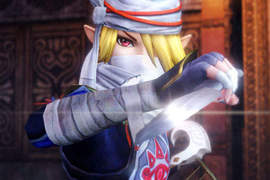 Wii U《薩爾達無雙》煞氣兼帥氣「席克」參戰 Wii U《薩爾達無雙》煞氣兼帥氣「席克」參戰