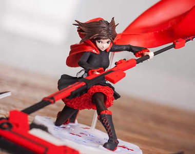 《RWBY》小紅帽Ruby立體化了 怎麼這麼帥氣RRR~ 《RWBY》小紅帽Ruby立體化了 怎麼這麼帥氣RRR~