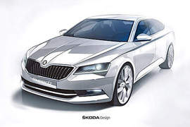 新世代《Skoda Superb》預告2015年亮相 新世代《Skoda Superb》預告2015年亮相