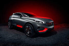 跨界新概念《Peugeot Quartz》預告巴黎現身 跨界新概念《Peugeot Quartz》預告巴黎現身