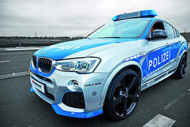 AC Schnitzer改造《BMW X4》變身245匹馬力帥氣警車 AC Schnitzer改造《BMW X4》變身245匹馬力帥氣警車