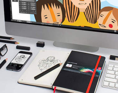《Adobe Moleskine Notebook》將手繪稿數位化到電腦或手機 《Adobe Moleskine Notebook》將手繪稿數位化到電腦或手機