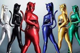 性感競艇CM《6貓女》猜猜面具下的她是誰? 性感競艇CM《6貓女》猜猜面具下的她是誰?