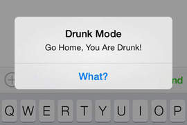 《Drunk Mode 酒醉 APP》出門買醉前設定好以策安全 《Drunk Mode 酒醉 APP》出門買醉前設定好以策安全