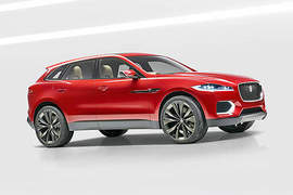 火紅版《Jaguar C-X17概念車》喜氣洋洋穿新衣 火紅版《Jaguar C-X17概念車》喜氣洋洋穿新衣