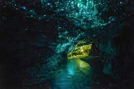 紐西蘭《螢火蟲洞》令人目眩神迷的地下星空 紐西蘭《螢火蟲洞》令人目眩神迷的地下星空