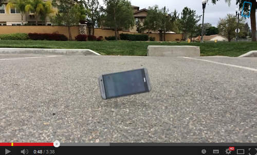 金屬HTC One (M8) vs.地表最硬水泥地  究竟誰最耐摔呢 金屬HTC One (M8) vs.地表最硬水泥地  究竟誰最耐摔呢