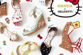 Hello Kitty×RANDA聯名涼鞋 鞋跟上滿滿Kitty也太可愛~♥ Hello Kitty×RANDA聯名涼鞋 鞋跟上滿滿Kitty也太可愛~♥