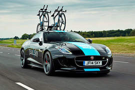 量身打造《Jaguar F-Type R Coupe》為什麼要揹著自行車呢? 量身打造《Jaguar F-Type R Coupe》為什麼要揹著自行車呢?