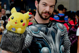 洛杉磯《ANIME EXPO》角色扮演 日美混合也太可愛 洛杉磯《ANIME EXPO》角色扮演 日美混合也太可愛