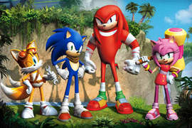音速小子最新作《Sonic Boom》怎麼跟我記得的頭身比例不太一樣... 音速小子最新作《Sonic Boom》怎麼跟我記得的頭身比例不太一樣...
