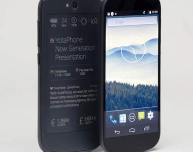 超炫《YotaPhone 2雙螢幕手機》 正反兩面都能玩 超炫《YotaPhone 2雙螢幕手機》 正反兩面都能玩
