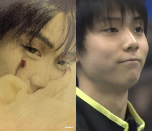 冰上貴公子《羽生結弦仿妝》公開 招牌瞇瞇眼也完全再現 冰上貴公子《羽生結弦仿妝》公開 招牌瞇瞇眼也完全再現