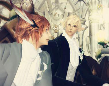 《FF XIV:新生艾奧傑亞》結婚系統 同性也能結婚真是太美好了♥ 《FF XIV:新生艾奧傑亞》結婚系統 同性也能結婚真是太美好了♥