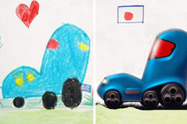 《童趣未來概念車》Nissan給參加畫圖比賽小朋友們的一個大驚喜 《童趣未來概念車》Nissan給參加畫圖比賽小朋友們的一個大驚喜