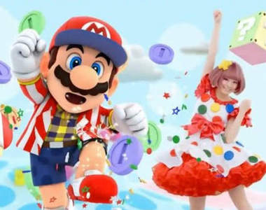 卡莉怪妞 x 瑪利歐《New Nintendo 3DS》花俏變身★ 卡莉怪妞 x 瑪利歐《New Nintendo 3DS》花俏變身★