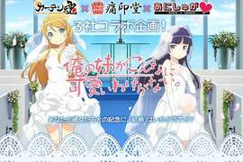 三種品牌合作的《俺妹結婚計畫套組》買家還可以自由指定結婚日期喔www 三種品牌合作的《俺妹結婚計畫套組》買家還可以自由指定結婚日期喔www