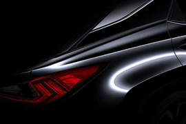 四代目《Lexus RX》預告紐約車展正式現身 四代目《Lexus RX》預告紐約車展正式現身