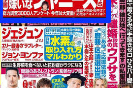 週刊發表《喜歡&討厭的傑尼斯藝人》2015 又有某團直接佔榜惹說(喂) 週刊發表《喜歡&討厭的傑尼斯藝人》2015 又有某團直接佔榜惹說(喂)