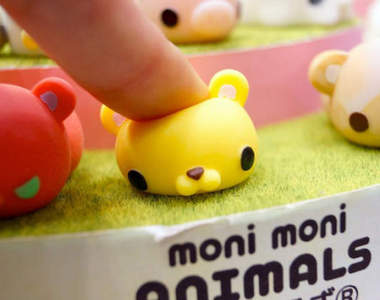 《monimonimals》可愛到腳的小動物軟Q模型 《monimonimals》可愛到腳的小動物軟Q模型