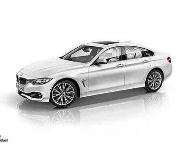 特製《BMW 4-Series Gran Coupe》黑白配經典上身 特製《BMW 4-Series Gran Coupe》黑白配經典上身