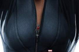 網友自製《蟻人》乳浪海報 這一次蟻人爬到黑寡婦胸上啦 網友自製《蟻人》乳浪海報 這一次蟻人爬到黑寡婦胸上啦