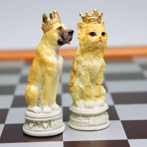 《貓狗西洋棋》真正的貓狗大戰就讓我們在棋盤上一決勝負
