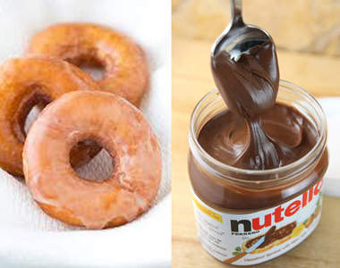 速成《免烤箱甜點蛋糕》只需要甜甜圈跟Nutella巧克力醬 速成《免烤箱甜點蛋糕》只需要甜甜圈跟Nutella巧克力醬