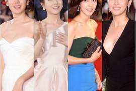 2015《釜山電影節》華麗紅毯秀 誰是今年的美胸王呢? 2015《釜山電影節》華麗紅毯秀 誰是今年的美胸王呢?