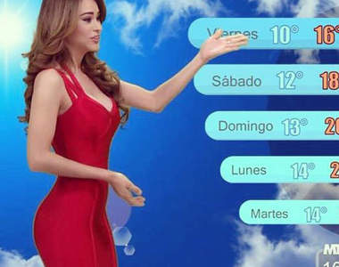 Yanet Garcia《超美氣象主播》 變成人家的女朋友了QAQ Yanet Garcia《超美氣象主播》 變成人家的女朋友了QAQ