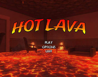 《Hot Lava》跳岩漿跑酷遊戲 客廳都被岩漿淹沒啦(驚) 《Hot Lava》跳岩漿跑酷遊戲 客廳都被岩漿淹沒啦(驚)