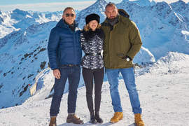 007第24集《Spectre》雪山片場 新龐德女郎與反派上工囉 007第24集《Spectre》雪山片場 新龐德女郎與反派上工囉