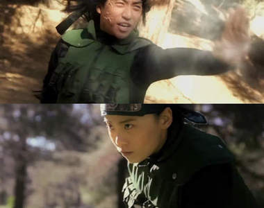 《火影忍者真人版》天天 VS 日向寧次的忍術大激戰 《火影忍者真人版》天天 VS 日向寧次的忍術大激戰