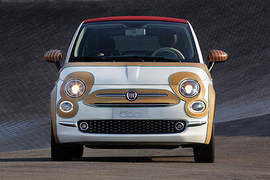 小牛皮上身《Fiat 500C》獨一無二慈善小可愛 小牛皮上身《Fiat 500C》獨一無二慈善小可愛