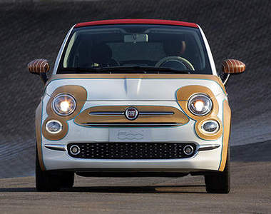 小牛皮上身《Fiat 500C》獨一無二慈善小可愛 小牛皮上身《Fiat 500C》獨一無二慈善小可愛