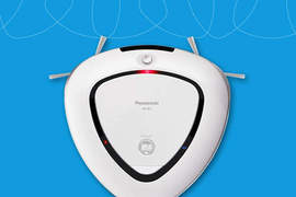 《Panasonic Rulo 機器人吸塵器》居然是三角飯糰形狀(餓了) 《Panasonic Rulo 機器人吸塵器》居然是三角飯糰形狀(餓了)