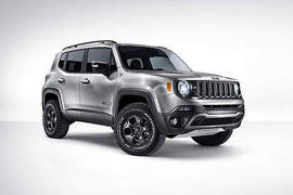 金屬概念《Jeep Renegade Hard Steel Concept》日內瓦登場 金屬概念《Jeep Renegade Hard Steel Concept》日內瓦登場