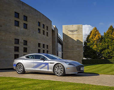 《Aston Martin RapidE Concept》讓概念雛形先來放電 《Aston Martin RapidE Concept》讓概念雛形先來放電