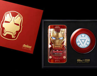限量1000支《Samsung Galaxy S6 Edge 鋼鐵人版》明天開賣 限量1000支《Samsung Galaxy S6 Edge 鋼鐵人版》明天開賣