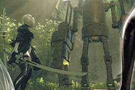 《NieR Automata》高爽快度的白金流動作再登場~ 《NieR Automata》高爽快度的白金流動作再登場~